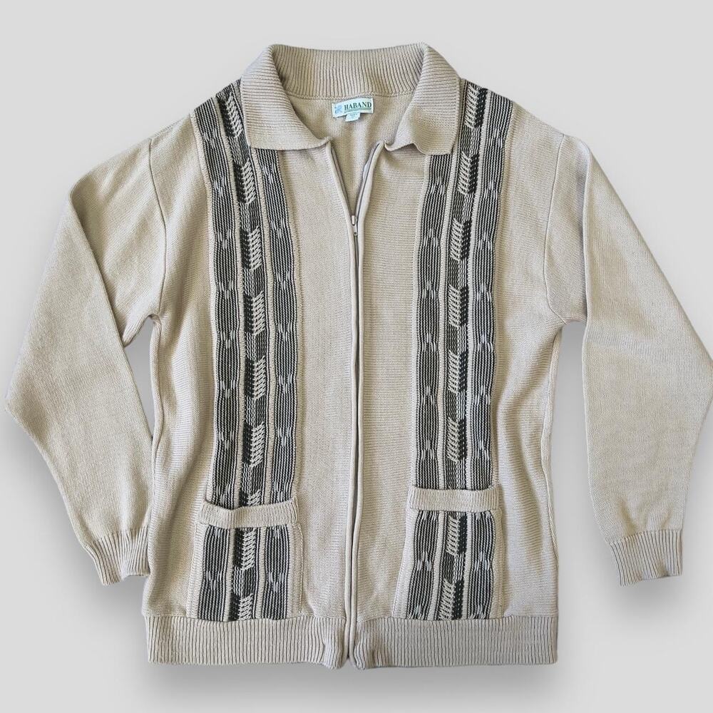 Vintage cardigan grandpa / coogi style